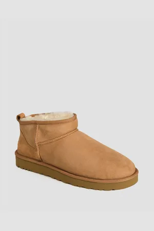 UGG Pánské Boty Classic Ultra Mini V Hnědé Barvě