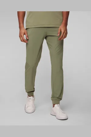J Lindeberg Zelené Pánské Kalhoty J.lindeberg Cuff Jogger Pant