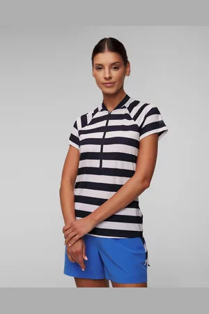 Helly Hansen Dámské Tričko Siren 1/2 Zip V Tmavě Modré A Bílé Barvě