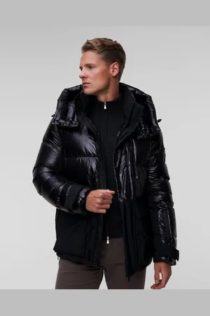 Moose Knuckles Černá Pánská Péřová Bunda Adams Peak Jacket