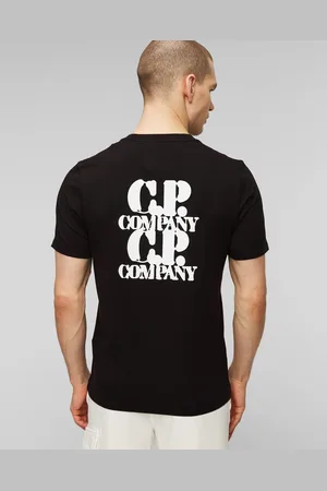 C.P. Company Černé Pánské Tričko C.p. Company