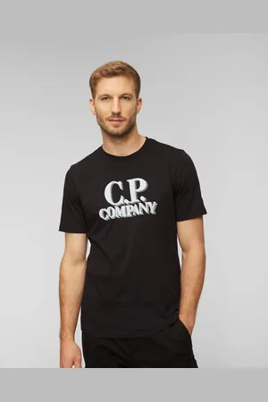 C.P. Company Černé Pánské Tričko C.p. Company