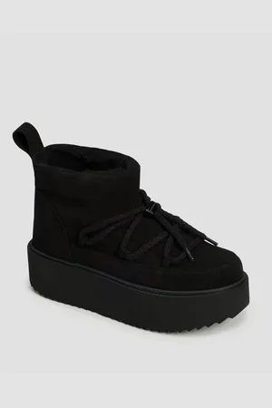 INUIKII Dámské Zimní Boty Classic Low Platform
