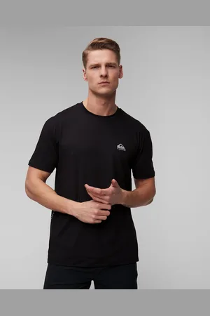 Quiksilver Pánské černé Tričko Lap Time Ss Tee