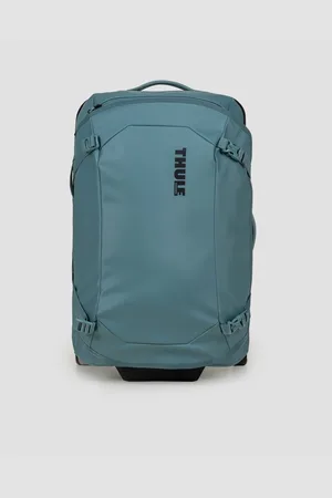 Thule Cestovní Zavazadlo S Kolečky Chasm Carry On Wheeled Duffel Bag 40l V Šedém A Modrém Barevném Odstínu