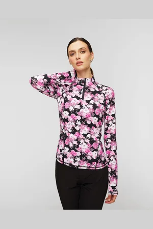 G/FORE Dámská Mikina Photo Floral Silky Technylon