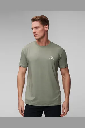 Quiksilver Zelené Pánské Tričko Lap Time Ss Tee