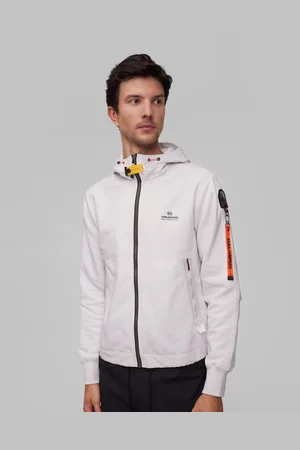 Parajumpers Pánská Mikina Trident V Bílé Barvě