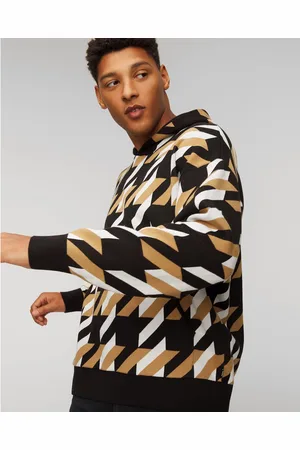 HUGO BOSS Pánský Svetr S Kapucou Hugo Ofondo