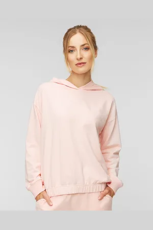 Juvia Mikina Fleece Hoodie With Elastic Hem
