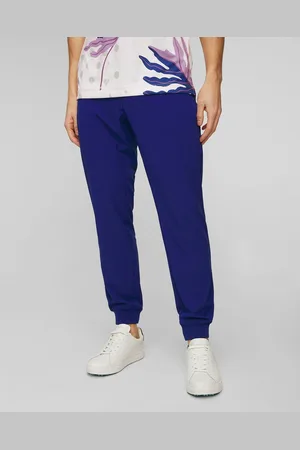 J Lindeberg Modré Pánské Kalhoty J.lindeberg Cuff Jogger Pant