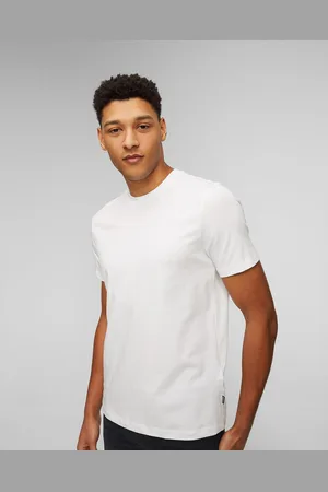 HUGO BOSS Bílé Pánské Tričko Hugo Thompson
