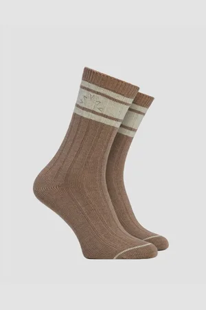 Varley Dámské Kašmírové Ponožky Malissa Plush Wide Rib Sock