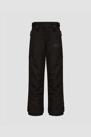 Picture Organic Clothing Černé Dětské Lyžařské Kalhoty Time 10/10