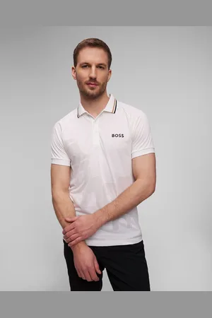 HUGO BOSS Pánská Polokošile X Matteo Berrettini Patteo