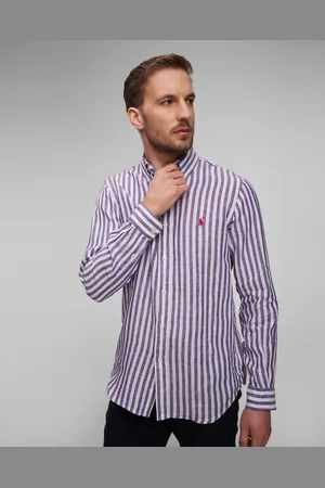 Ralph Lauren Lněná Pánská Košile