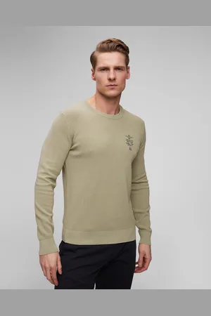 Aeronautica Militare Zelený Pánský Svetr