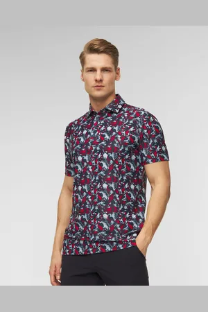 G/FORE Polo Palm Fronds Tech Pique