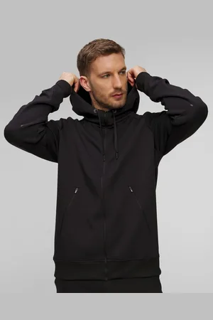 On Running Pánská Mikina S Kapucou Zipped Hoodie V Černé Barvě