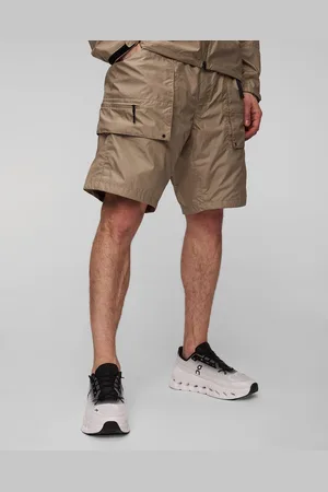 GOLDWIN Béžové Pánské Kapsáčové Kraťasy Rip-stop Light Cargo Shorts