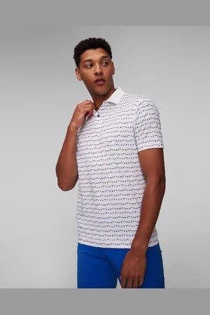 FootJoy Pánská Polokošile Eu Flag Banner Print