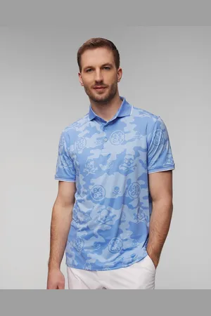 G/FORE Světle Pánská Polokošile Exploded Camo Tech Jersey Polo
