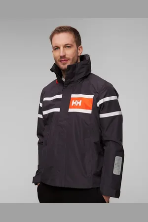 Helly Hansen Šedá Pánská Jachtařská Bunda Salt Inshore Jacket
