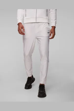 HUGO BOSS Bílé Pánské Tepláky Hugo Hicon Mb