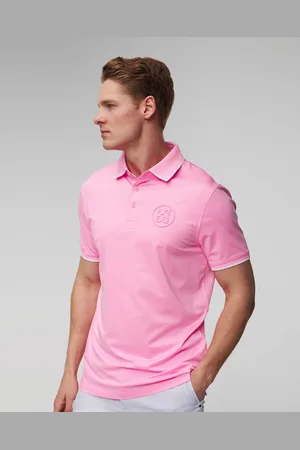 G/FORE Pánská Polokošile Rib Collar Circle G