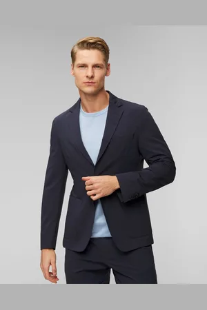 HUGO BOSS Tmavě Modré Pánské Sako Hugo P Hanry