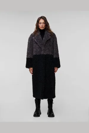Stand Studio Dámský Kabát S Kožíškem Julie Coat