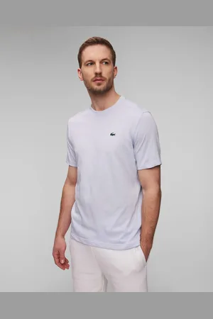 Lacoste Pánské Tričko Th7618 Ve Světle Modré Barvě