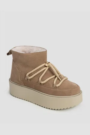 INUIKII Dámské Zimní Boty Classic Low Platform