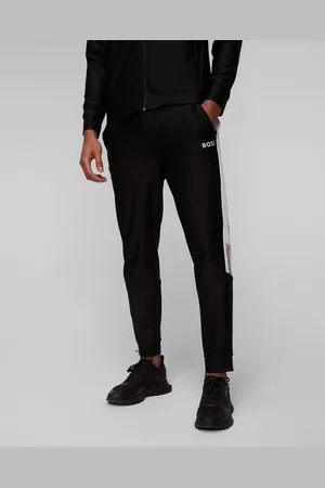 HUGO BOSS Černé Pánské Tepláky Hugo Hicon Mb