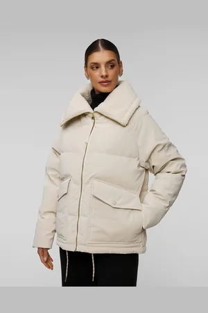 Varley Dámská Bunda Roseville Down Jacket V Béžové Barvě
