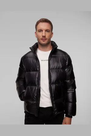 Moose Knuckles Černá Pánská Prošívaná Bunda Kings Puffer
