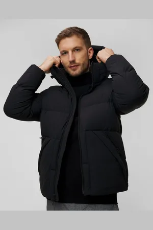 Woolrich Černá Pánská Prošívaná Bunda Sierra Supreme Down Jacket