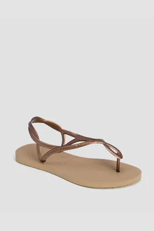 Havaianas Dámské Sandále Luna Ve Zlaté Barvě
