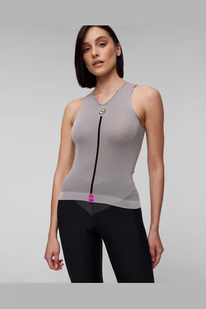 Assos Šedé Dámské Cyklistické Tílko W’s 1/3 Ns Skin Layer P1