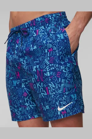 Nike Tmavě Modré Pánské Plavky Nike Blender 7"