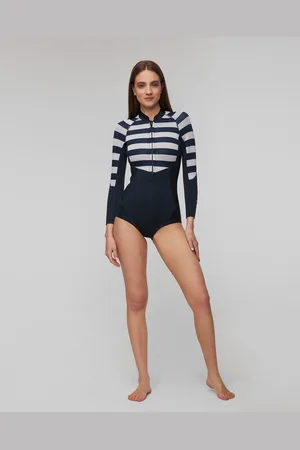 Helly Hansen Tmavě Modrý A Bílý Neoprenový Oblek Waterwear S Dlouhými Rukávy