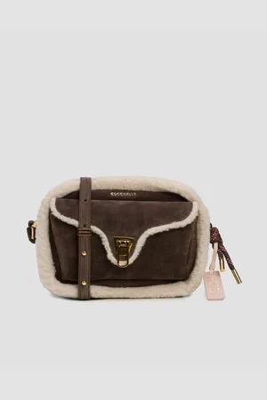 INUIKII Dámská Kabelka X Coccinelle Beat Bag V Hnědé Barvě