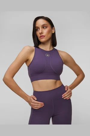 adidas Dámský Fialový Sportovní Top Tst Crop