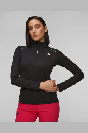 Descente Černý Dámský Rolák Na Zip Shoulder Trim