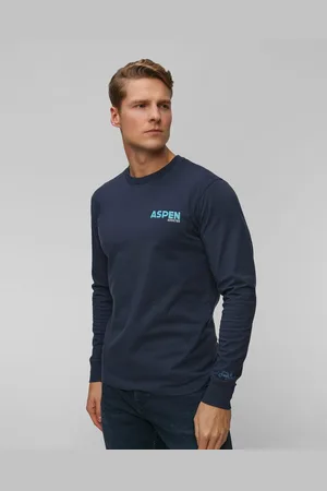MC2 SAINT BARTH Tmavě Modrý Pánský Longsleeve Luton