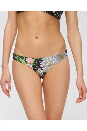 Maaji Spodní Díl Oboustranných Plavek Black Bouquet Flirt