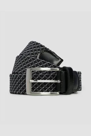 Alberto Pánský Opasek Gurtel Multicolor Braided