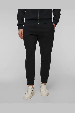 HUGO BOSS Tmavě Modré Pánské Tepláky Hugo H-lamont