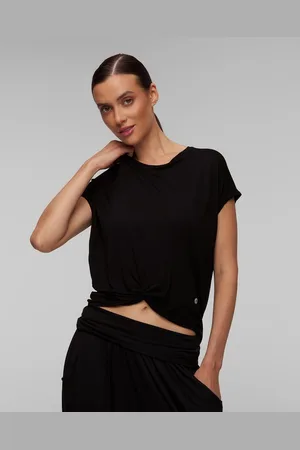 Deha Černá Dámská Halenka S Krátkými Rukávy