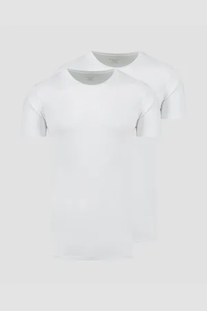 Falke Bílé Pánské Tričko Daily Comfort 2-pack
